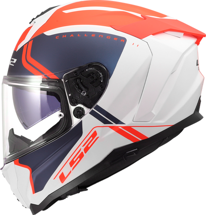 FF327 CHALLENGER II TITAN WHITE BLUE RED (GLOSS)