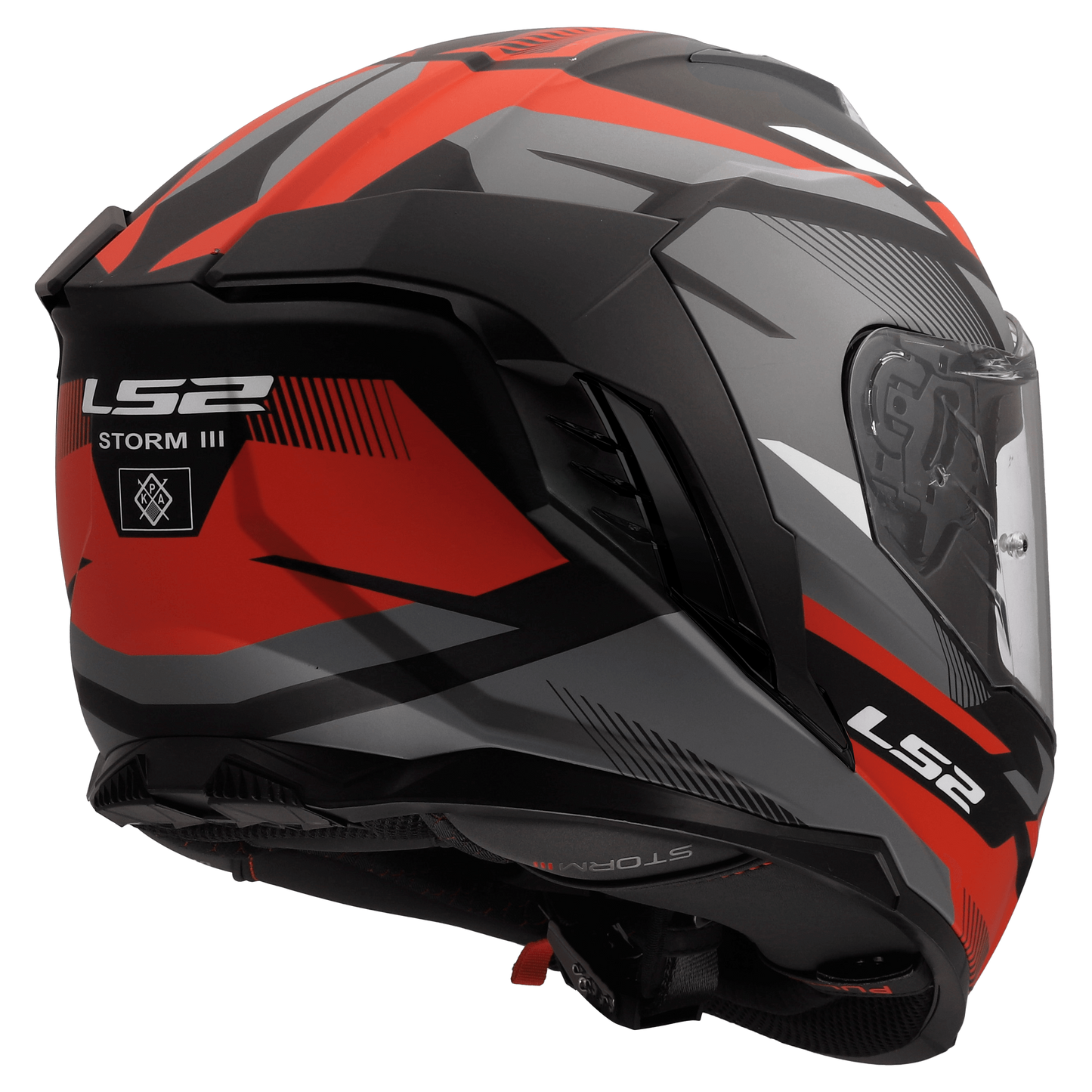 FF818 STORM III KOMAI BLACK RED