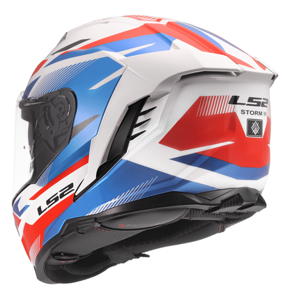 FF818 STORM III KOMAI WHITE BLUE RED