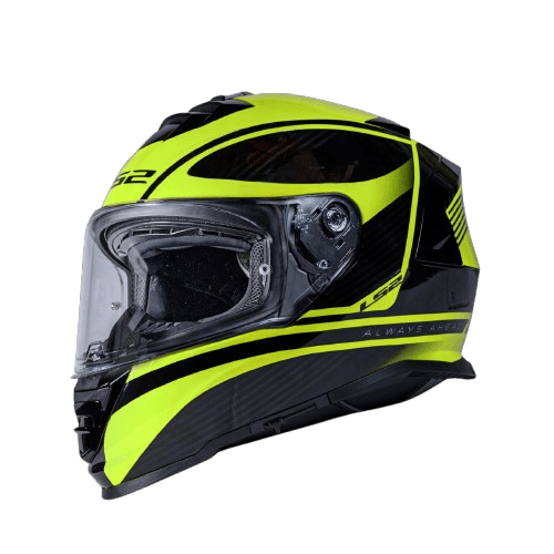FF800 STORM II DODGER BLACK HI VIZ YELLOW + LS2 HELMET BACK PACK FREE