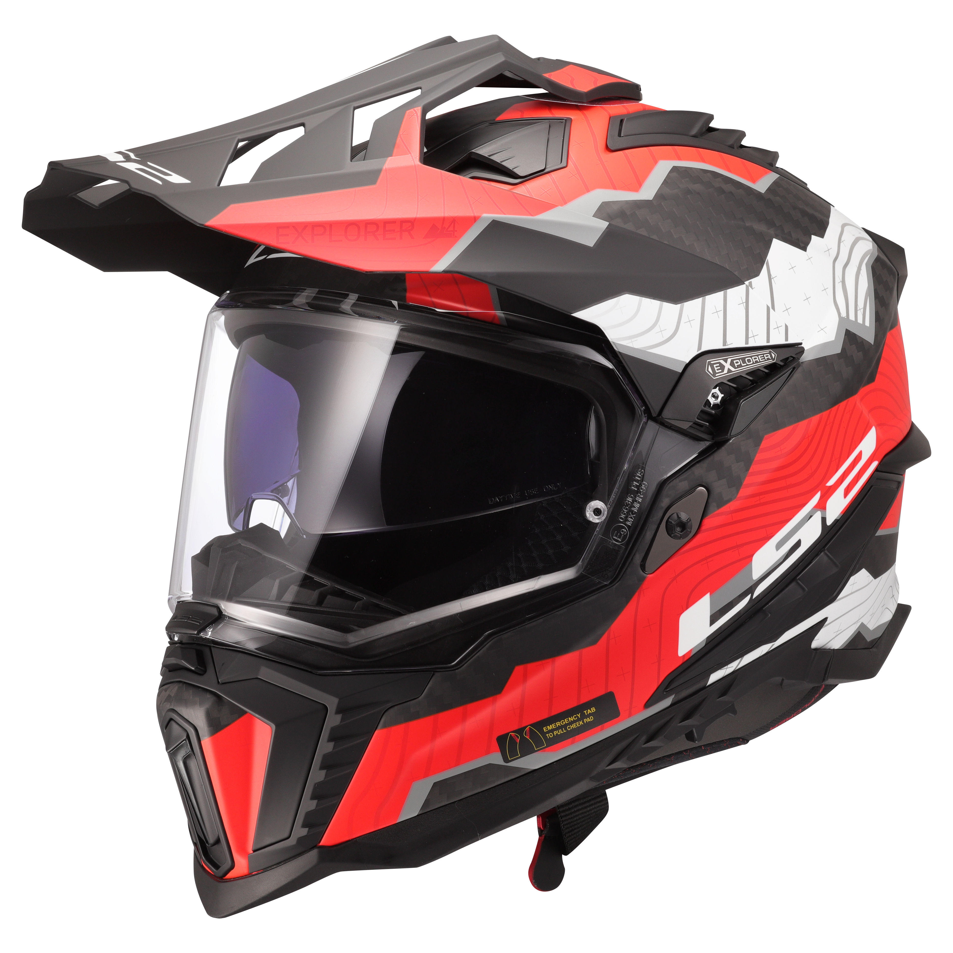 MX701 EXPLORER CARBON TRICK WHITE RED-06