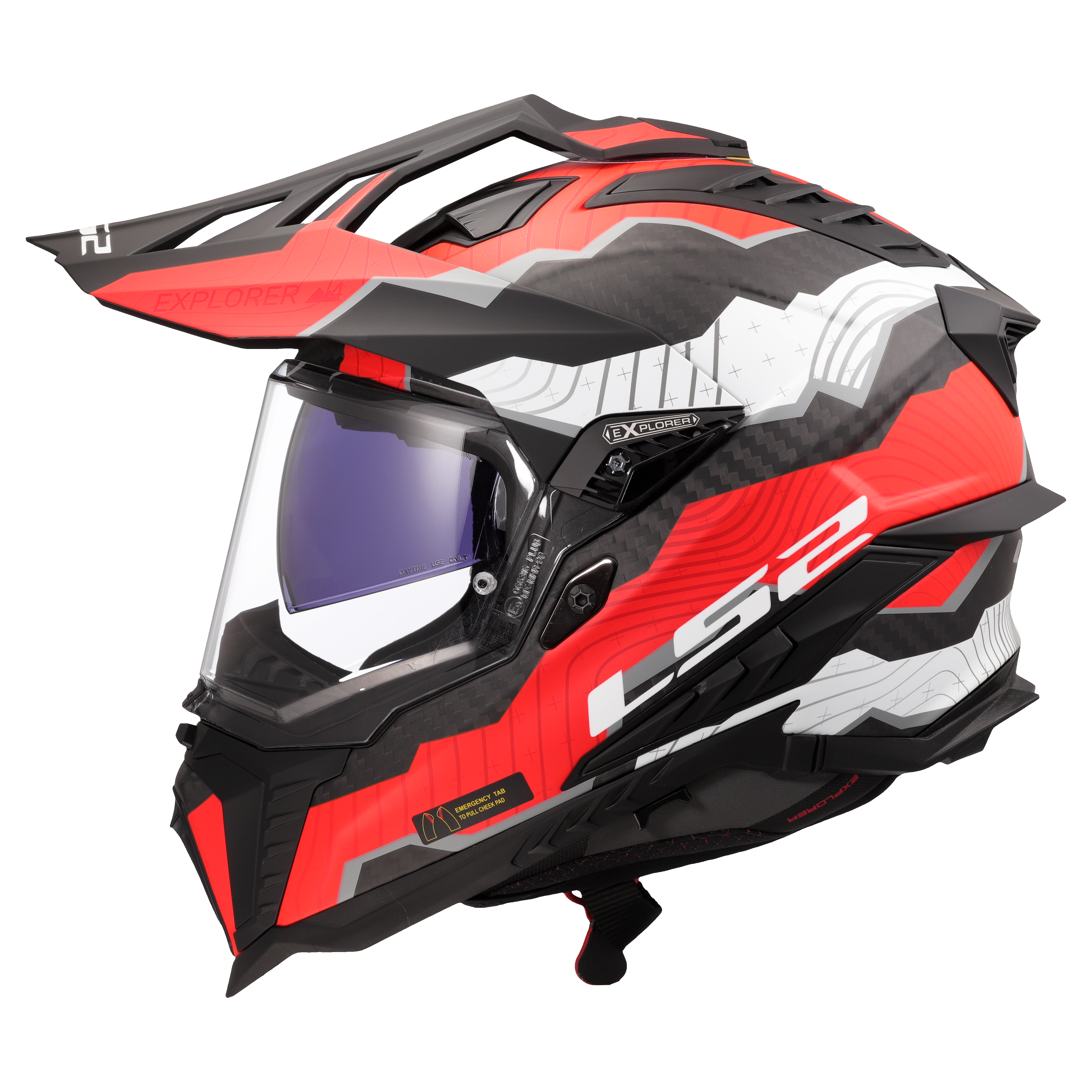 MX701 EXPLORER CARBON TRICK WHITE RED-06