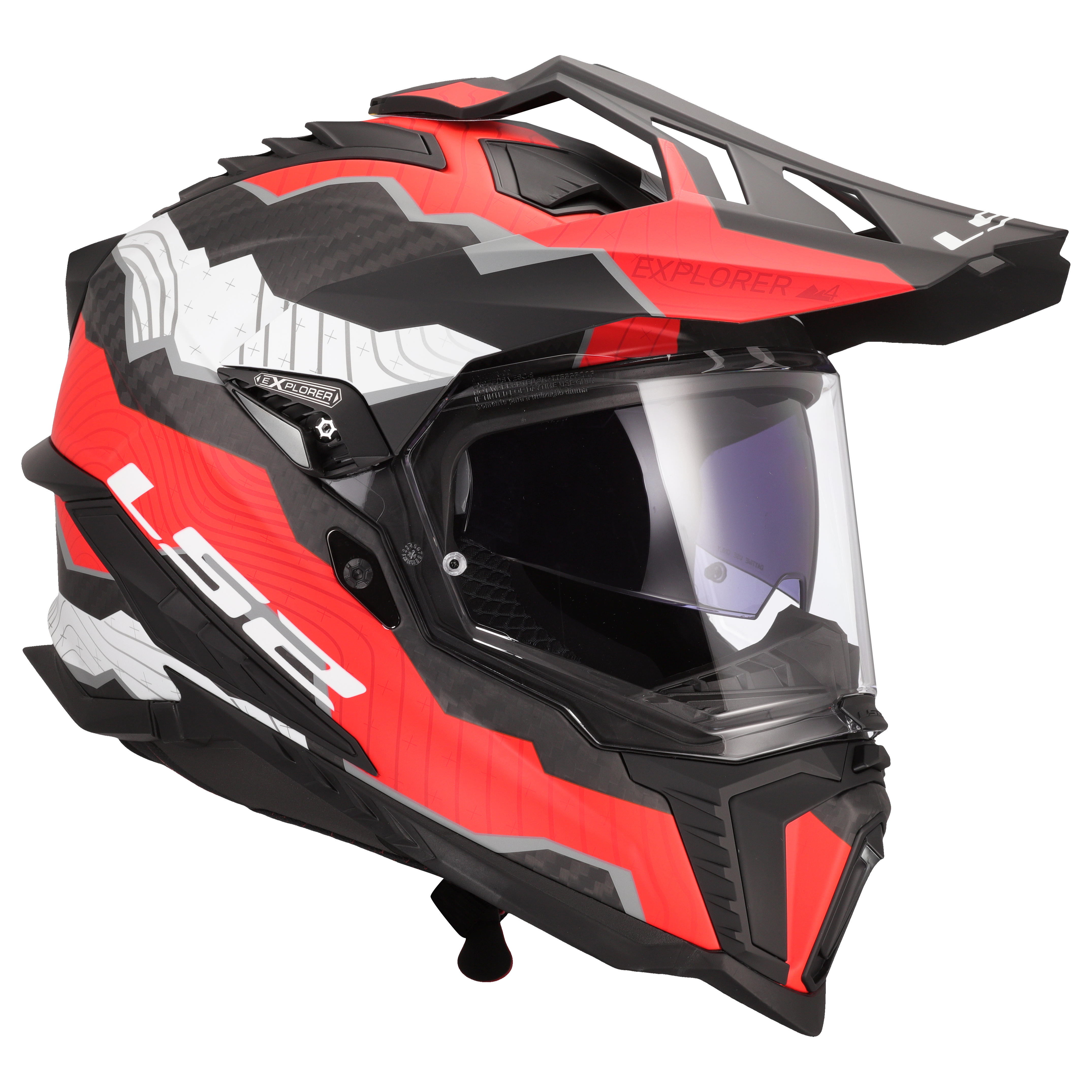 MX701 EXPLORER CARBON TRICK WHITE RED-06
