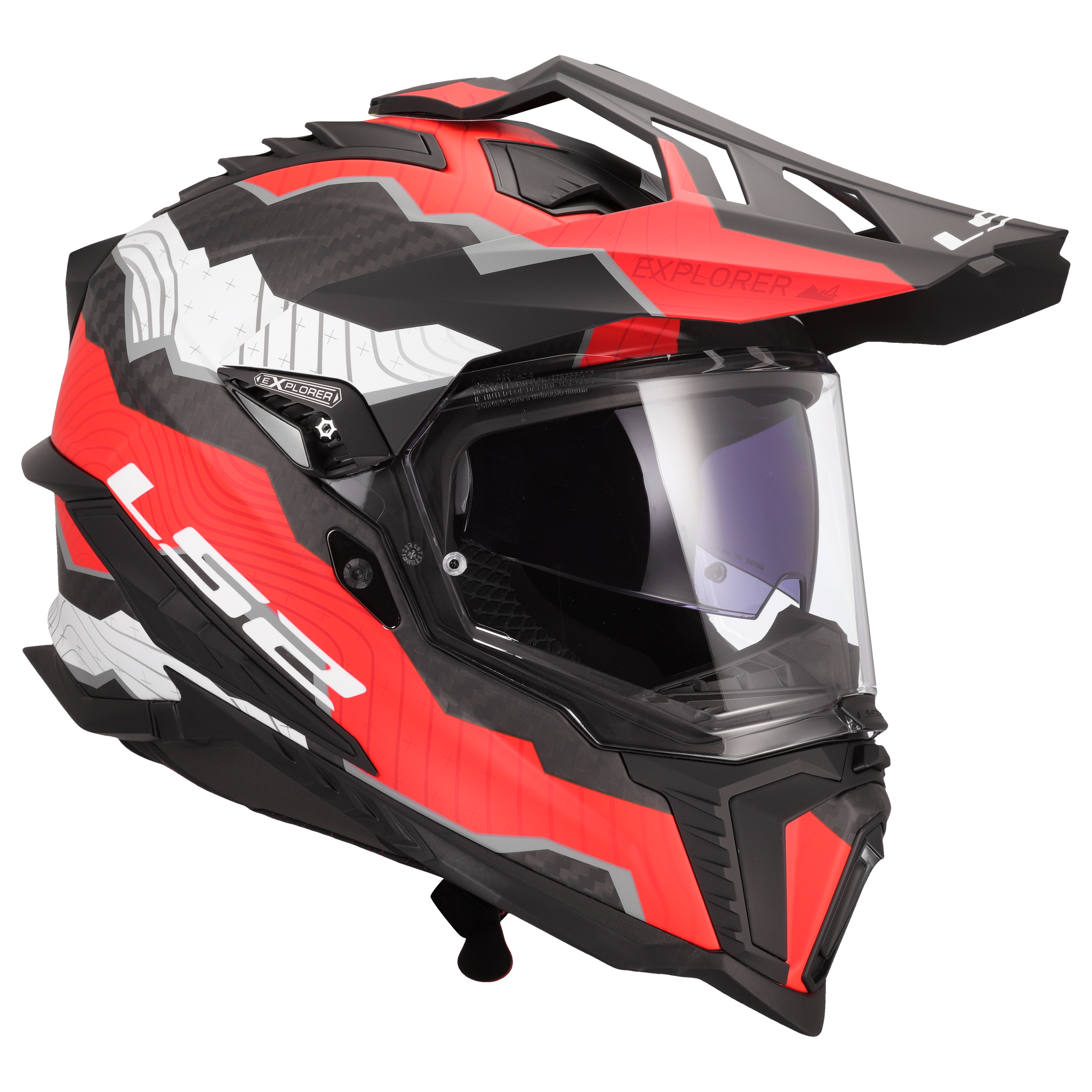 MX701 EXPLORER CARBON TRICK WHITE RED-06