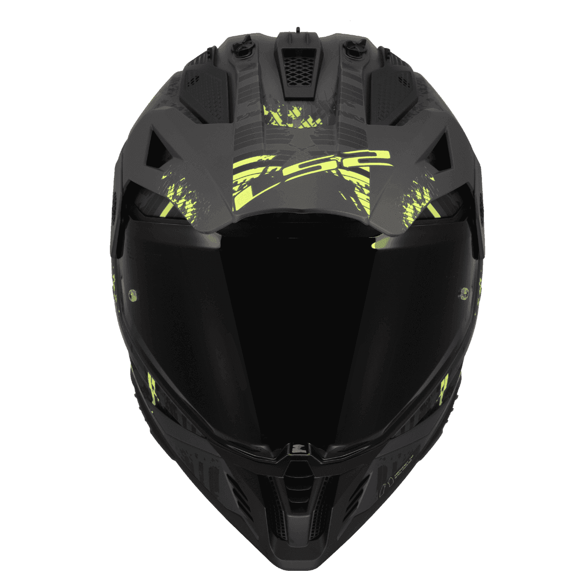 MX436 PIONEER II CRAZY MATT BLACK H-V YELLOW-06