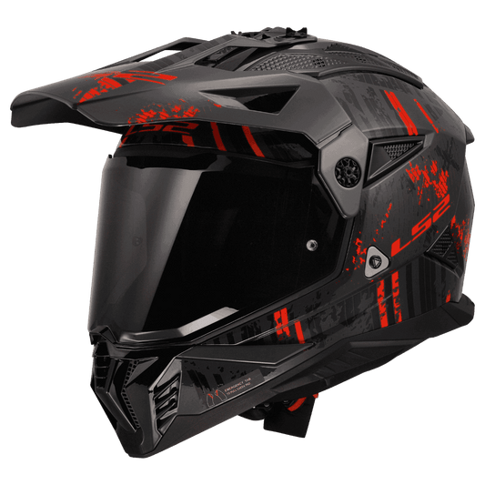 MX436 PIONEER II CRAZY GLOSS BLACK RED-06