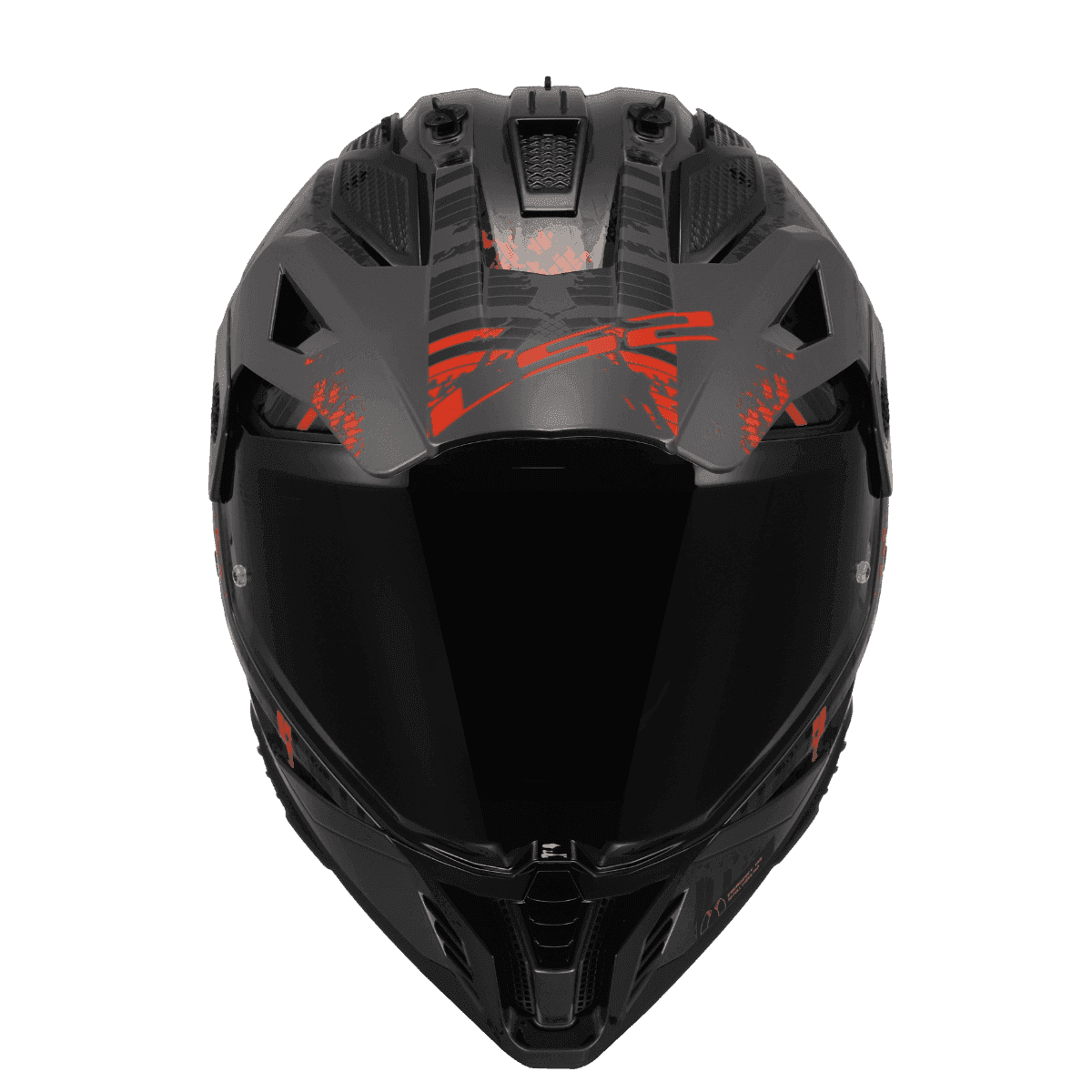 MX436 PIONEER II CRAZY GLOSS BLACK RED-06