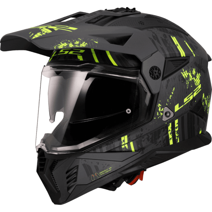 MX436 PIONEER II CRAZY MATT BLACK H-V YELLOW-06