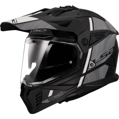 MX436 PIONEER II HILL MATT BLACK WHITE-06 – ls2helmetsindia