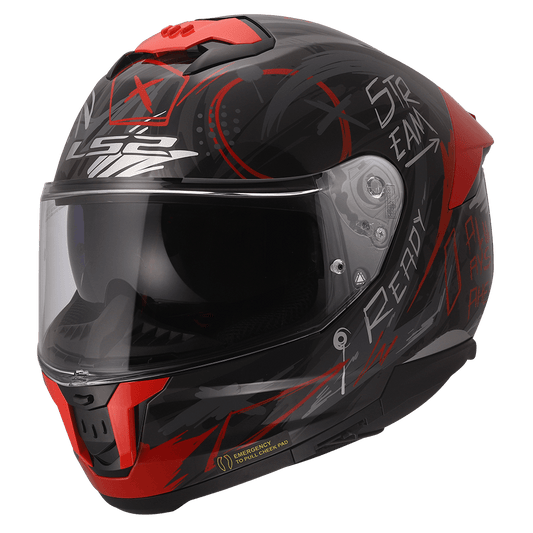 FF320 STREAM II SCRATCHES BLACK RED