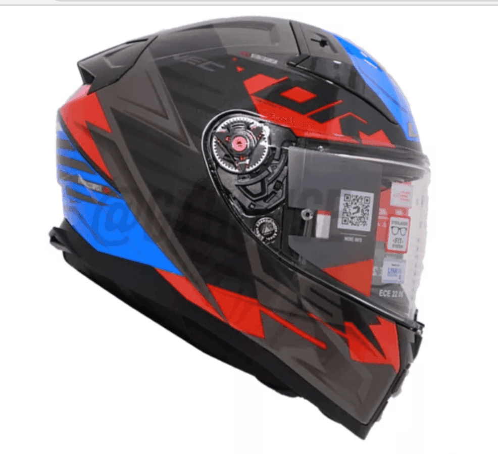 FF811 VECTOR II ABSOLUTE GLOSS BLACK RED BLUE