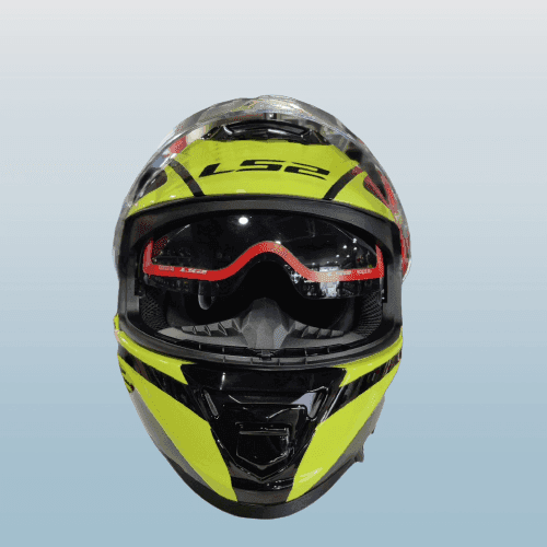 FF800 STORM II DODGER BLACK HI VIZ YELLOW + LS2 HELMET BACK PACK FREE