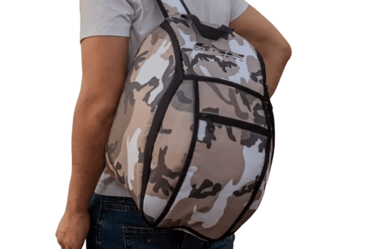 LS2 BACKPACK CAMOUFLAGE KHAKI HELMET BAG