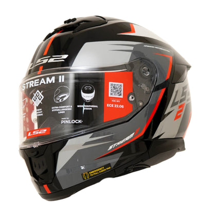 FF320 STREAM II METEOR BLACK RED