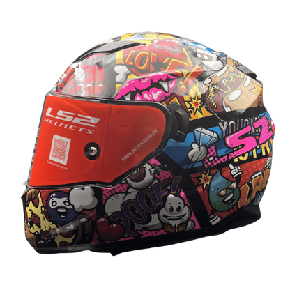 ls2 comic helmet Helmets X-Force Carbon MX Off Road Black Hills Moto LS2 Helmets FF320 Comic Dual