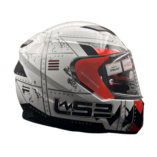 FF320 STREAM EVO MAX WHITE RED D-RING
