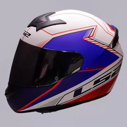 FF352 KASCAL MATT WHITE BLUE RED