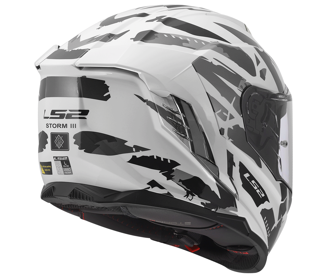 FF818 STORM III KAOS WHITE GREY