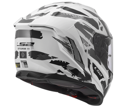 FF818 STORM III KAOS WHITE GREY
