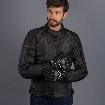 LS2 SEPANG BLACK DARK GREY JACKET
