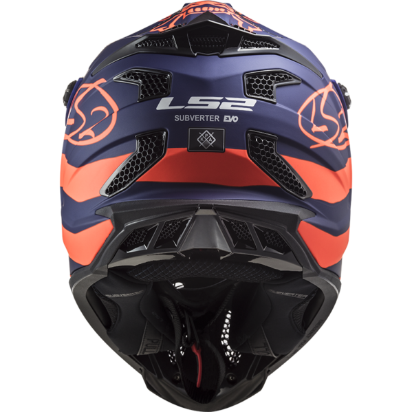 MX700 SUBVERTER EVO CARGO MATT BLUE FLURO ORANGE