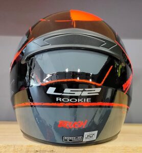 FF352 BRUSH BLACK ORANGE - LS2 Helmets India Official Website | Online ...