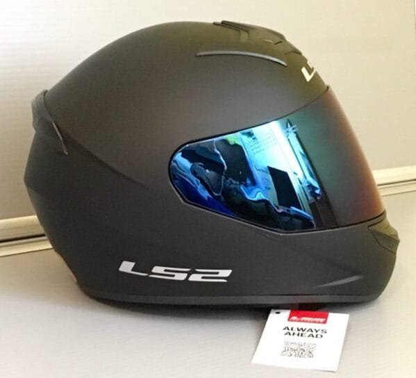 LS2 SPARE IRIDIUM BLUE VISOR FOR FF352 / FF391 HELMETS