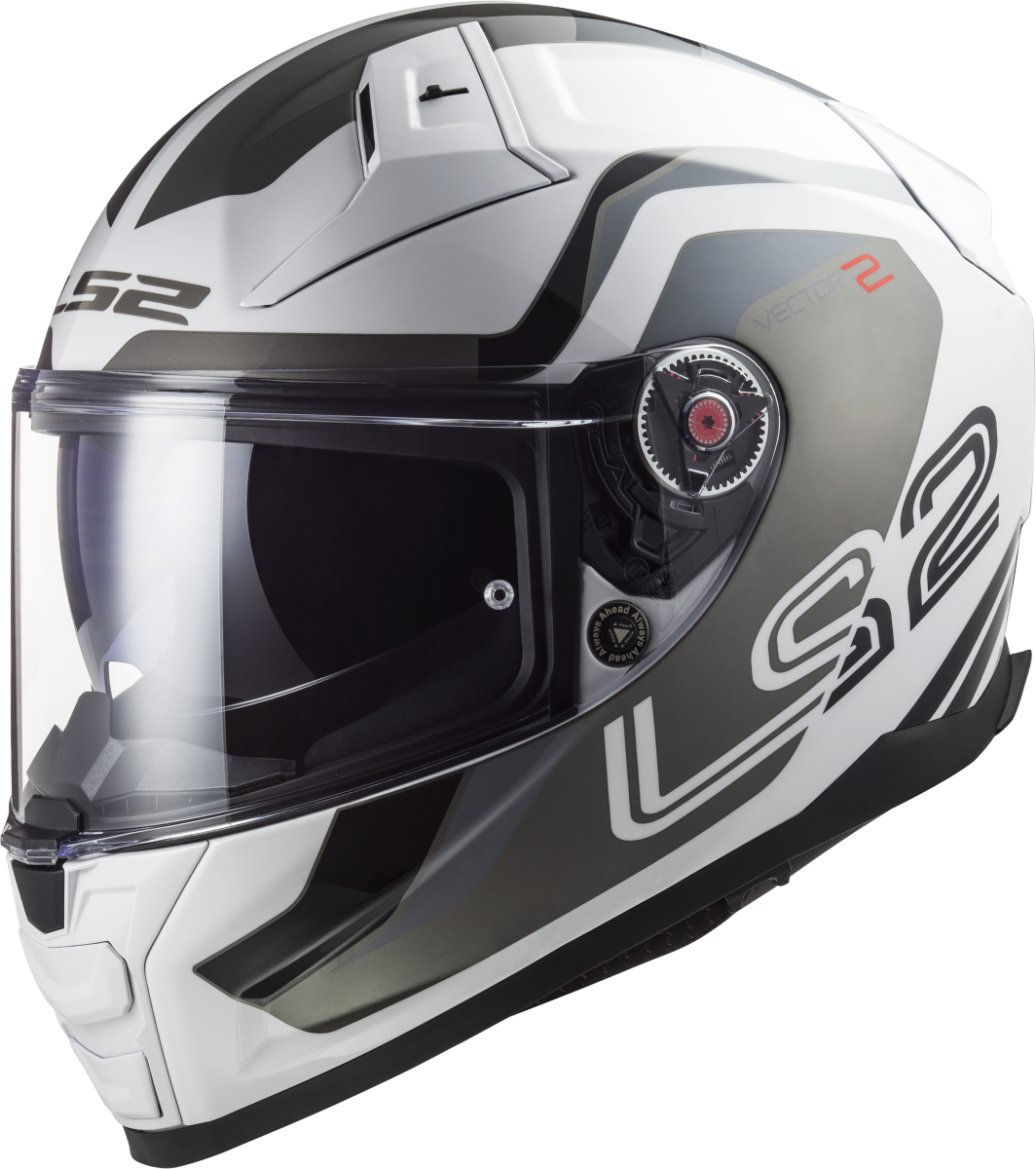FF811 VECTOR II METRIC GLOSS WHITE TITAN SILVER - LS2 Helmets India  Official Website