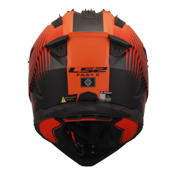 MX437 FAST II DUCK H-V ORANGE RED-06