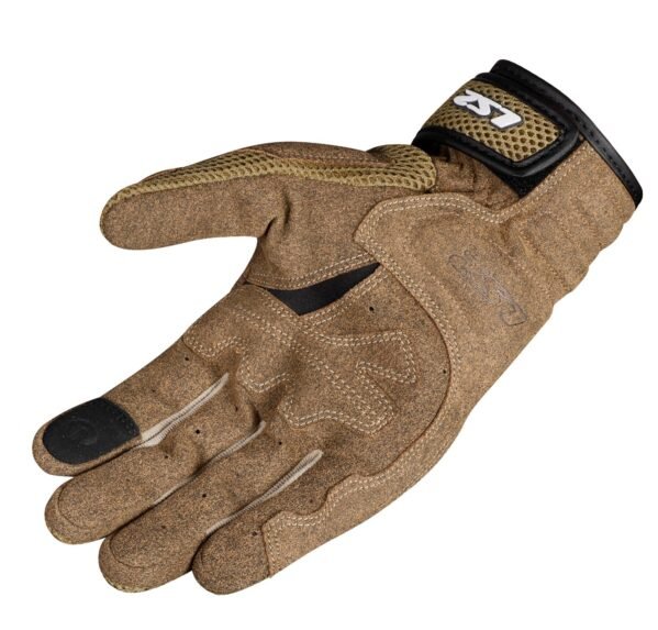 LS2 KUBRA RIDING GLOVES BROWN